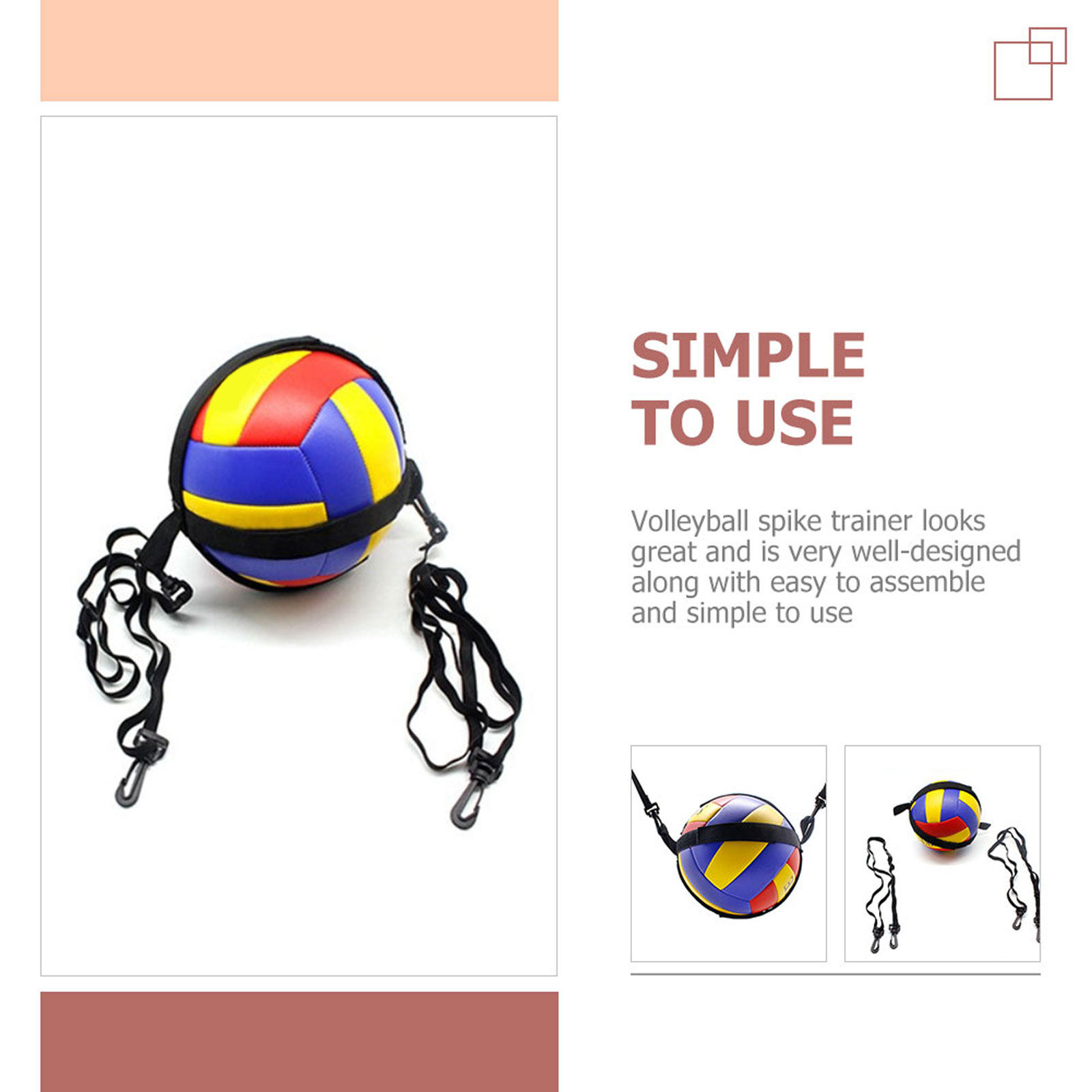 1 Set Volleyball-Spike-Trainer – Sports Equipment For Volleyball Bewertung und Preis