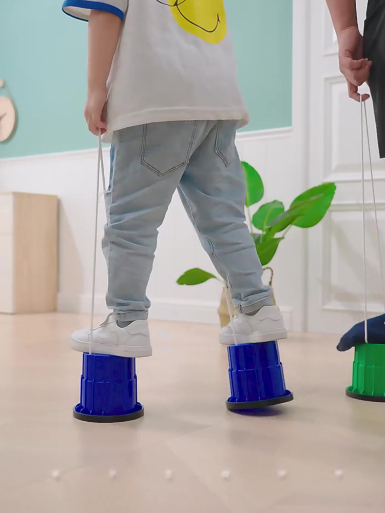 Kinder-Plastikeimer-Laufstelze – Sports Equipment For Primary School Bewertung und Preis