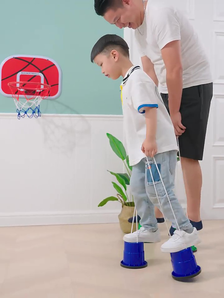 Kinder-Plastikeimer-Laufstelze – Sports Equipment For Primary School Bewertung und Preis